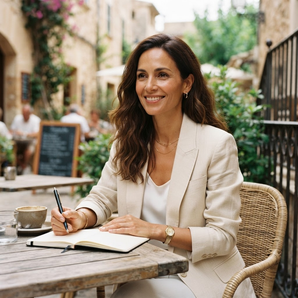Portrait d'une Référente professionnelle en blazer